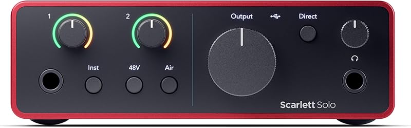 Scarlett Solo 4th Gen Interfaccia audio USB-C