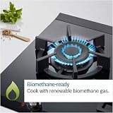Bosch PBP6B6B60 Gas Hob 60 cm Black Serie 2 Built In Biomethane Ready view 5