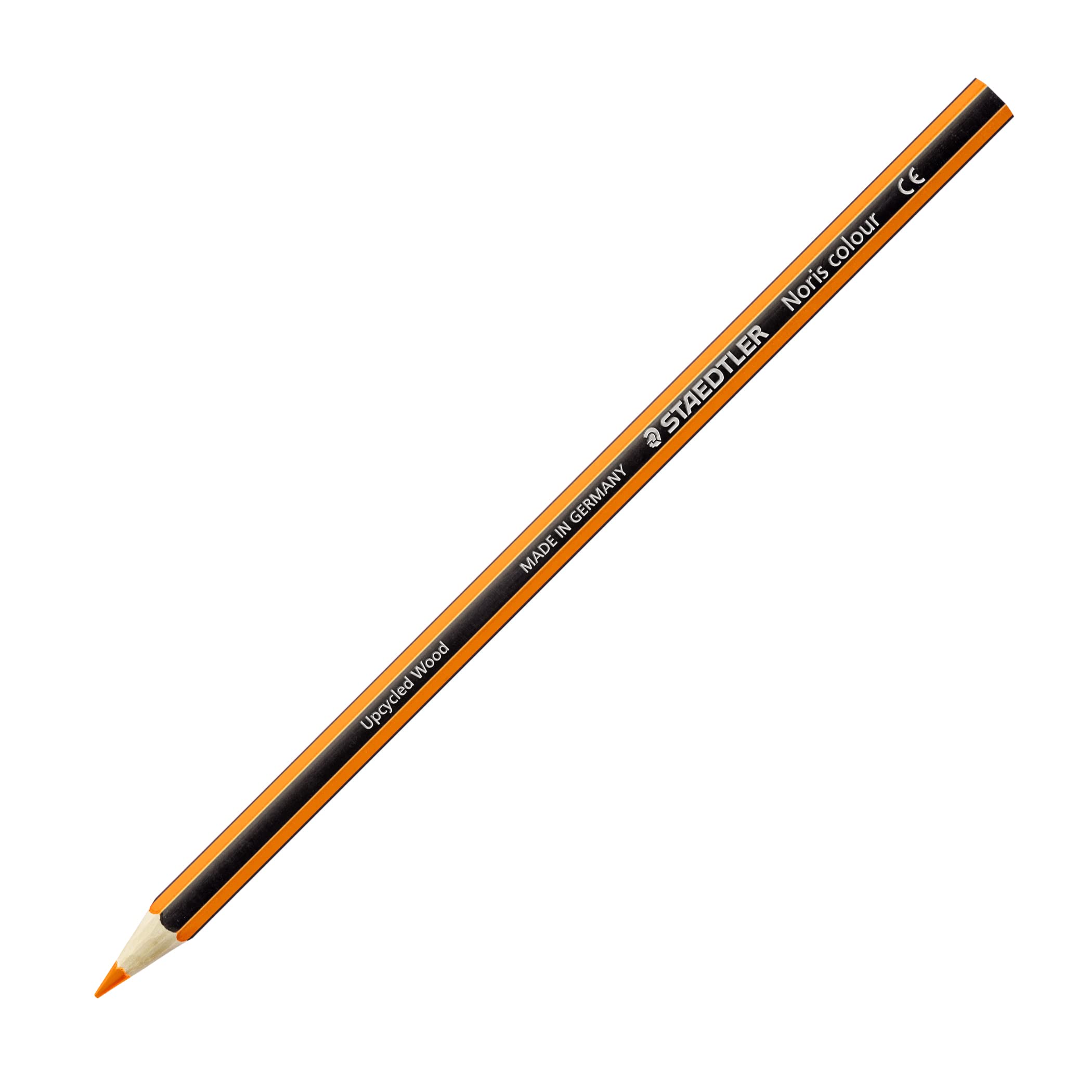STAEDTLER 185-4 Noris Colour Colouring Pencils - Orange (Box of 12) — image 1