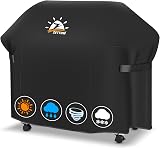 Zettum BBQ Cover 147 CM for Weber Genesis 300 Series Heavy Duty PU