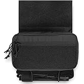 ACETAC Tactical Drop Dangler Pouch Sack Pouch Fanny Sub Abdominal Carrying Pouch for Chest Rig and Tactical Vest Mk3