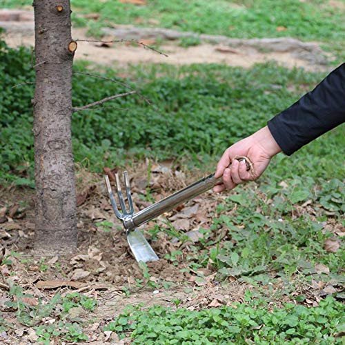 Winter-snow Garden Tools Multi-Purpose Stainless Steel Garden Shovel for Outdoor Agricultural Tip Digging Weeding Seeding Cultivating Tree Tool Loosening Equipment