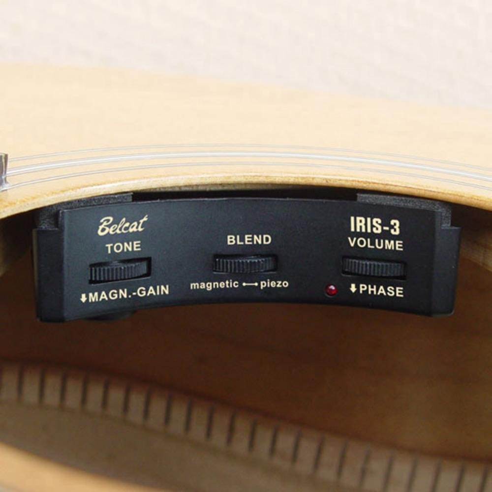 Belcat Iris 3 Soundhole Pickup Preamp