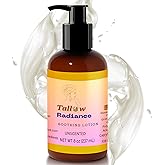 Tallow Soothing Lotion (UNSCENTED) - 100% Grass-Fed Tallow Moisturizer with advocado Oil - Deep Hydration for Dry, Rough, Sensitive Skin, Non-Greasy, Gentle Daily Body & Hand Lotion