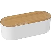 D-Line Cable Management Box, Power Strip Holder, Floor Outlet Hiders, Desk Cord Organizer, Cover TV Wires, Wire Storage, Exte