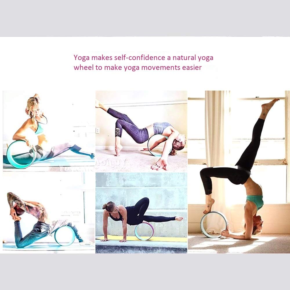 Amazon.com : Zhao Li Cork Yoga Wheel, Pro Grade, Dharma ...