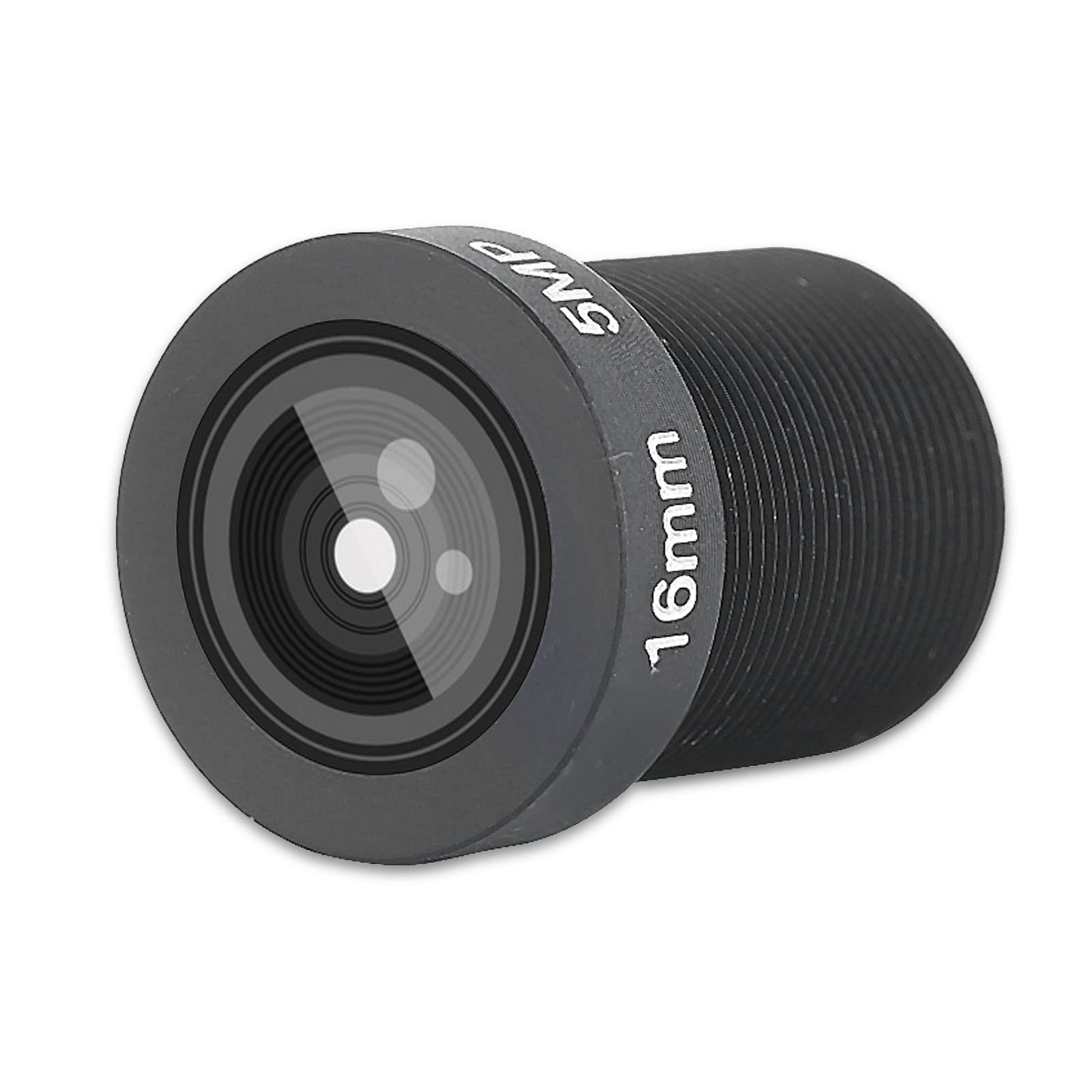 1/2.5" 5MP Wide Angle Lens 16mm Fixed Focus Lens for CCTV Security Camera