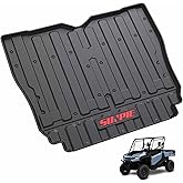 SUNPIE Bed Liner for Pioneer 1000-5 2016-2025 Custom Fit All Weather TPE Cargo Mat Protector Rear Cargo Box Mats,Does Not fit 1000-6,Raised Edge Handle Heavy Load Pioneer 1000-5 Accessories
