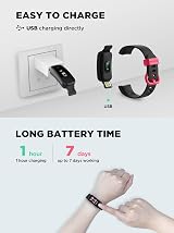 Vigor Kids Fitness Tracker Watch Heart Rate Sleep Monitor Pedometer view 6
