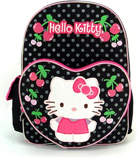 black hello kitty backpack