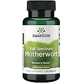 Swanson Motherwort - Herbal Supplement Traditionally Used to Promote Heart Health, Endocrine Function & Digestive Health - Natural Formula Promoting Wellness for Women - (60 Capsules, 400mg Each)