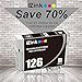 E-Z Ink (TM) Remanufactured Ink Cartridge Replacement For Epson 126 (3 Black, 1 Cyan, 1 Magenta, 1 Yellow) 6 Pack