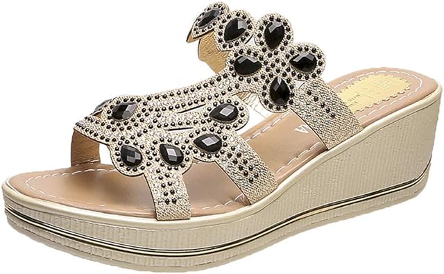 platform slide women's sandals