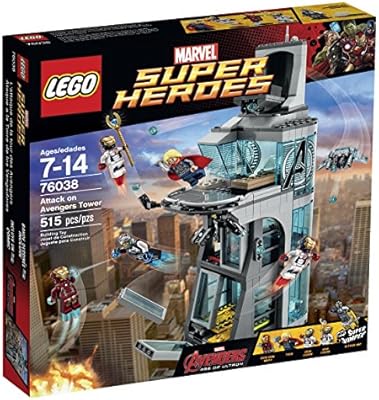 avengers tower lego set