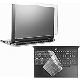IMMOENUC Laptop Case Set for 2025 Legion Pro 5i/5 Gen 10 16" Scratch-Resistant & Drop-Resistant Hard Shell Frosted Transparent​ Protective Cover + Keyboard Cover