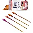 Rapid Lead Check Swab Test Kit [60ct] - Results in Minutes for Lead Testing of House Paint or Painted Surfaces, Just Dip in Water and Swab - Also for Lead Testing on Ceramics and Other Solid Surfaces