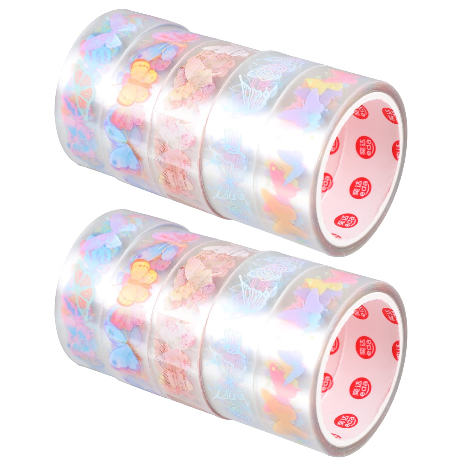 Ciieeo 10rolls Decorative Tape Unique Diy Pet Scrapbook Tape for Album Handbook Crafting for Scrapbooking Projects