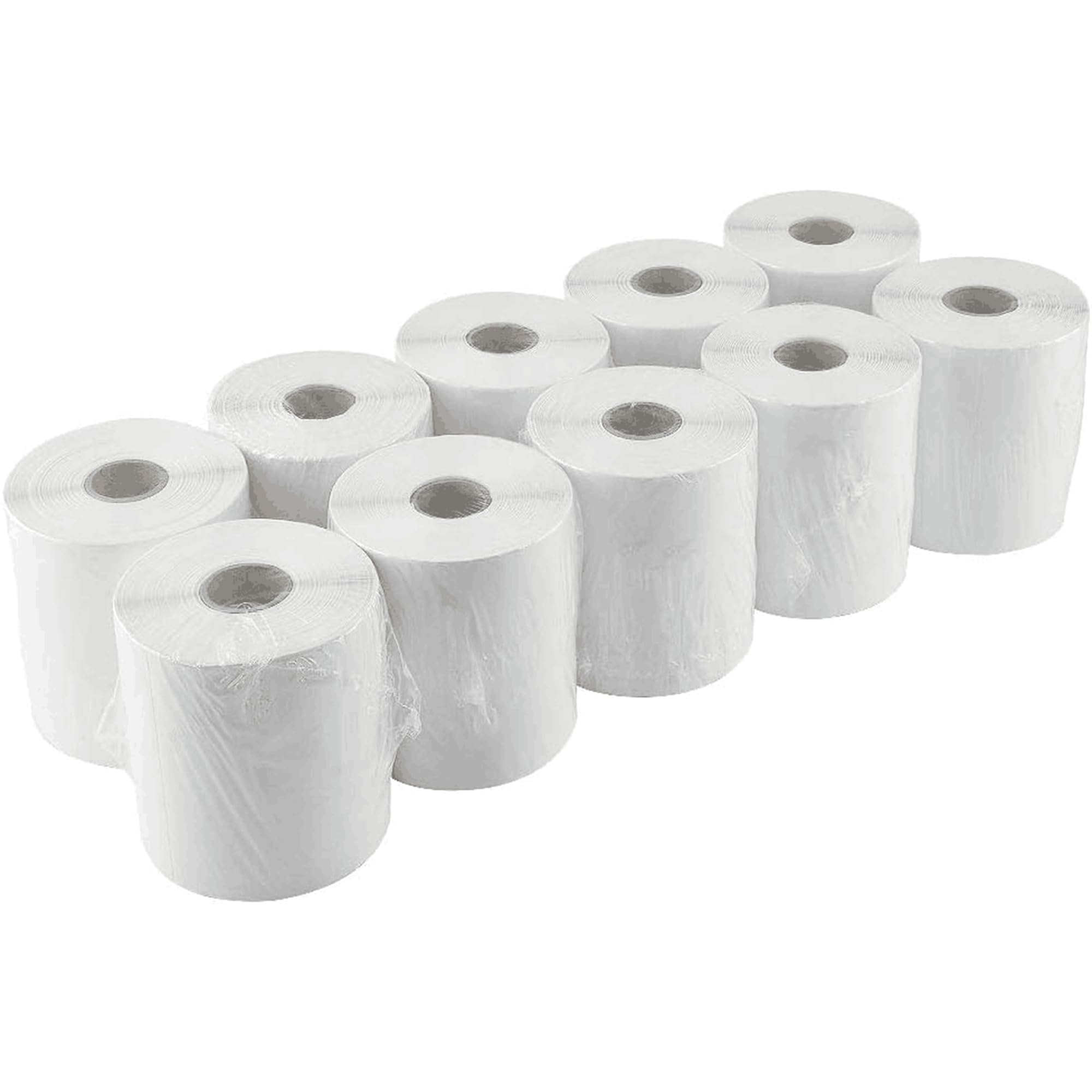 Photo 1 of L LIKED 2500 PCS 4"x 6" Direct Thermal Labels White Perforated Shipping Label, Compatible with Zebra, Rollo, Jadens, Nelko, 250 Labels per Roll, 10 Rolls