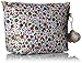 Moa Printed Makeup Bag Cosmetic Bag, Chatty Daisies, One Size