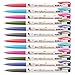 Dong-a Miffy Oil Based Ink Ball Point Pen Excellent Writing (6 Color/pack of 24 Pens) Blue/black/red/green/pink/sky Blue/