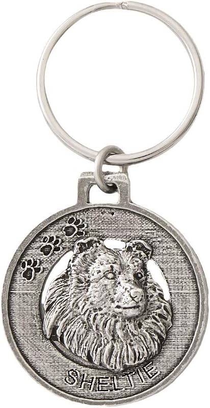 Handmade in the USA, 98 Dog Breeds, Keychain, Key Fob, Key Ring, Pewter Key Chain, Handmade in the USA, Antiqued Pewter