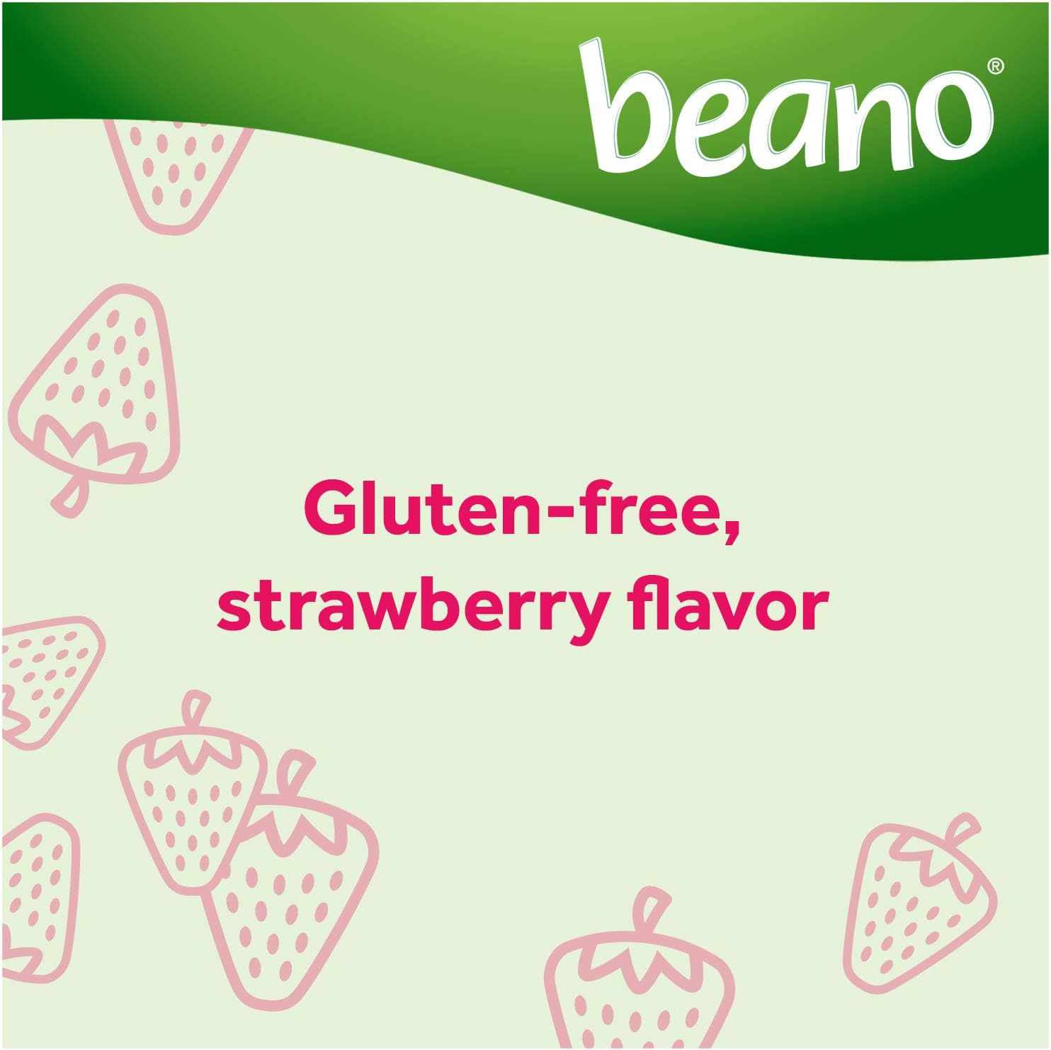 beano Strawberry Meltaways Gas Prevention | Bloating Relief | 15 Count | Packaging May Vary: Health & Personal Care