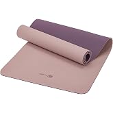 KEEP 72" x 24" Yoga Mat, 7mm Thick Non Slip TPE Mat | 7mm thick TPE yoga mat with non-slip texture, cushioned support and carry strap for yoga, Pilates and home workouts