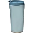 MIRA 12 oz Coffee Travel Mug - Stainless Steel Insulated Tumbler with Leak-Proof Lid - Hot & Cold Cup - Pearl Blue