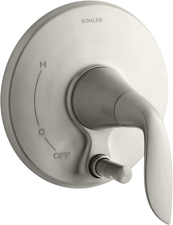 KOHLER KT53214BN Refinia Valve Trim with PushButton Diverter, Valve
