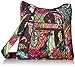 Vera Bradley Women's Cotton Hipster Crossbody Purse, Autumn Leaves, One Size