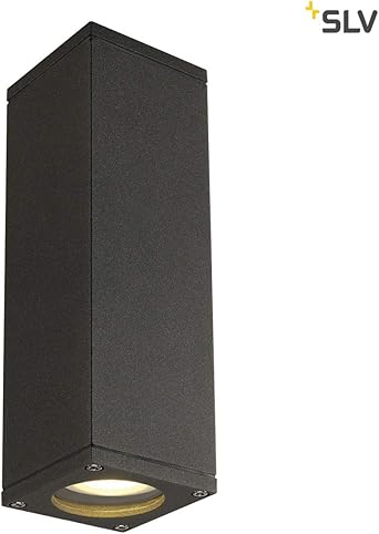 Slv Wandlampe Theo Up Down Fur Die Effektvolle Aussenbeleuchtung Von Hauseingang Wanden Wegen Terrassen Fassaden Treppen Led Wandleuchte Aussenleuchte Gartenlampe 2x Gu10 Max 35w Eek Bis A Amazon De Beleuchtung