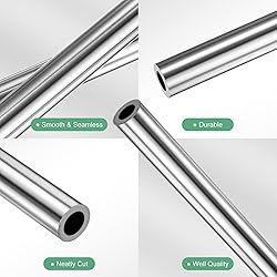 M METERXITY 300mm 304 Stainless Steel Tube, 14mm OD