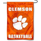 Clemson Tigers Basketball Garden Flag