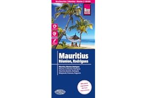 Reise Know-How Landkarte Mauritius, Reunion, Rodrigues (1:90.000)