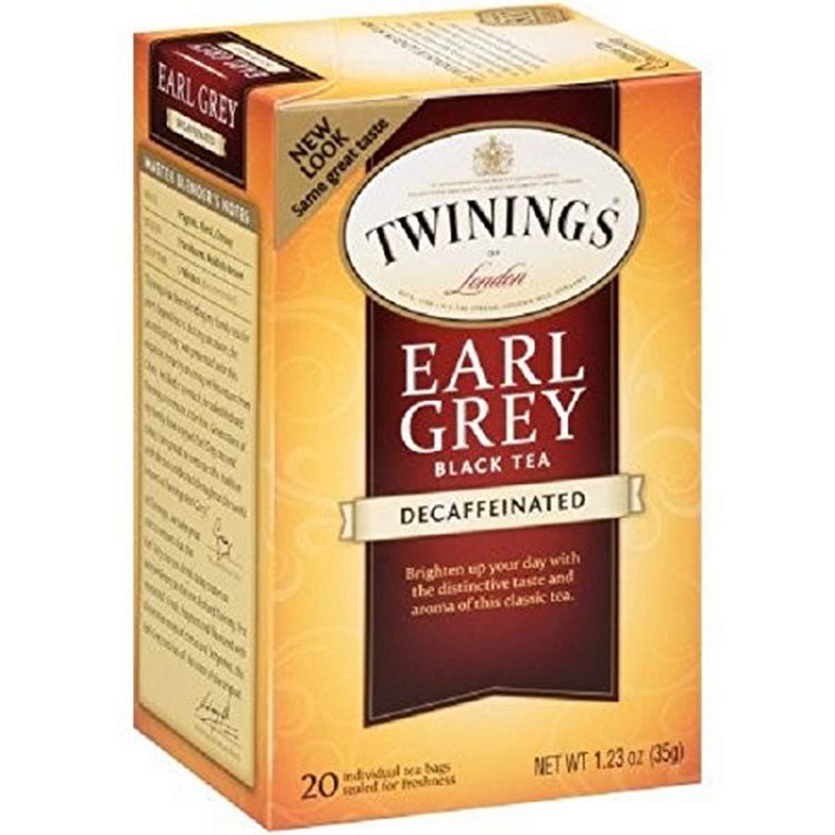 Twinings earl grey decaf tea 18ct 6ct (070177824723)
