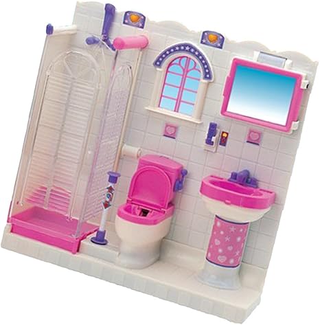 dolls house bathroom set