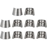 F FIERCE CYCLE 10pcs 8mm Valve Stem Diameter Hardened Valve Keeper Locks Steel Race Locks for CG125