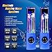 SoundSOUL Bluetooth Water Dancing Speakers Light Show Water Fountain Speakers LED Speakers (Dual 3W Speakers, 4 Colored LED Lights, Built-in Rechargeable 1800mAh Battery, Bluetooth 4.0) - Blue
