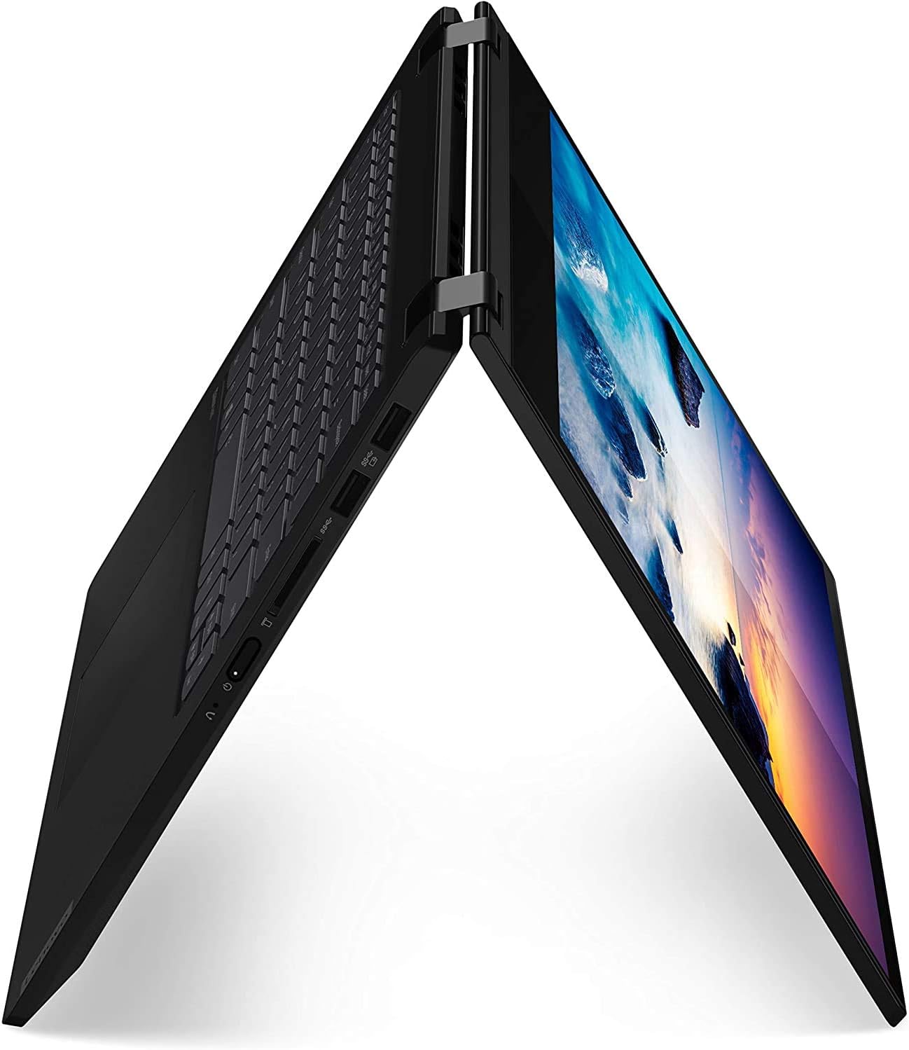 Lenovo 2-in-1 Convertible Laptop, 14inch FHD (1920X 1080) Touchscreen, Intel Pentium Gold 5405U 2.30GHz, 4GB DDR4 RAM, 128GB NVMe SSD, WiFi, HDMI, Windows 10- (Renewed): Computers & Accessories