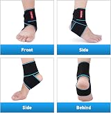 AVIDDA WASPO Ankle Support Brace Adjustable Strap Blue One Size view 7