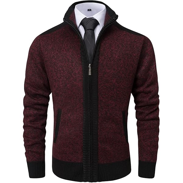 Men's Hand Knit Aran Zipper Cardigan - The Irish Store