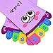 Lystaii 5 Pairs Five Toes Trainer Toe Ankle Socks Valentine's Day Gift Girl Women Socks