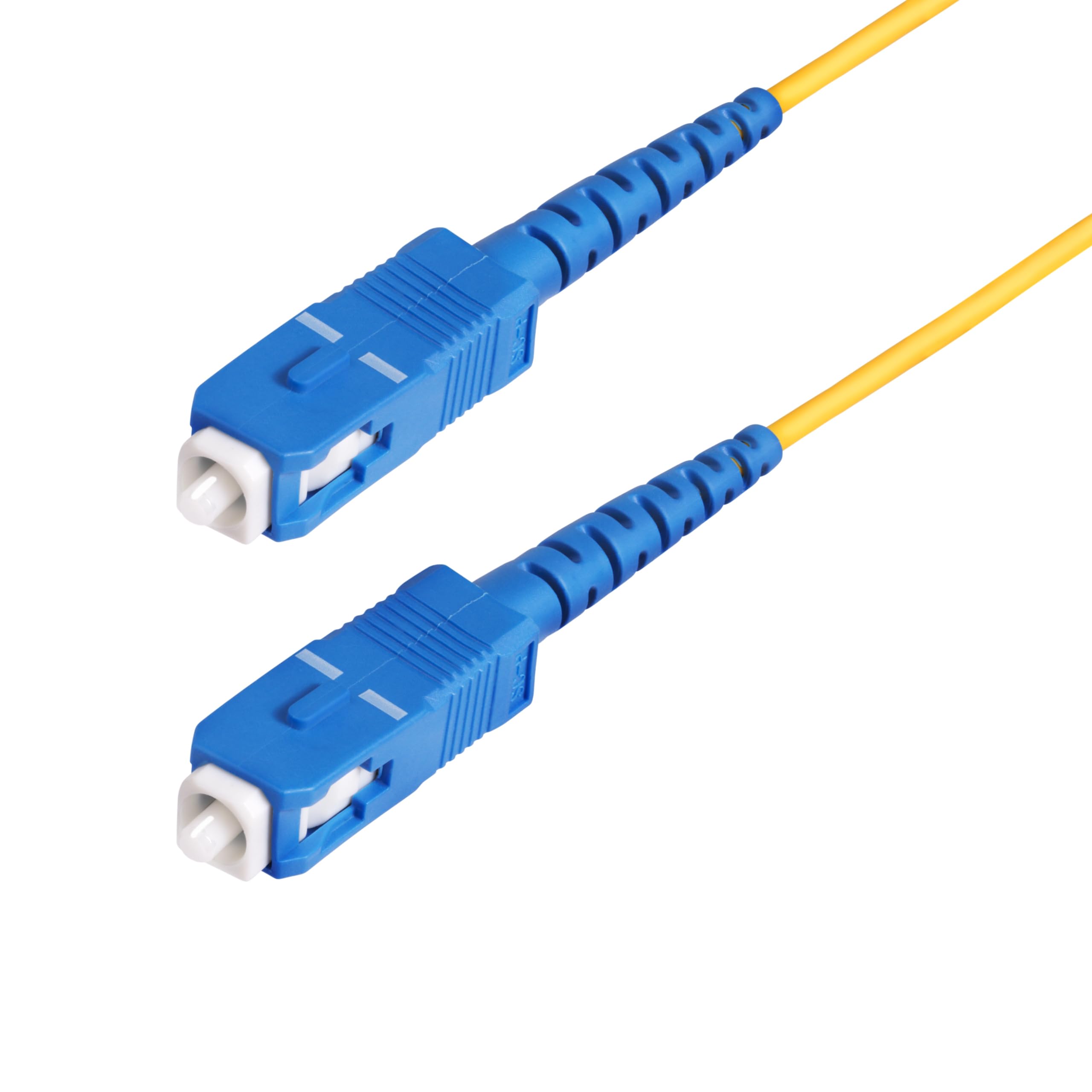 StarTech.com 100m (328ft) SC to SC (UPC) OS2 Single Mode Simplex Fiber Optic Cable, 9/125, 40G/100G, LSZH Fiber Jumper Cord