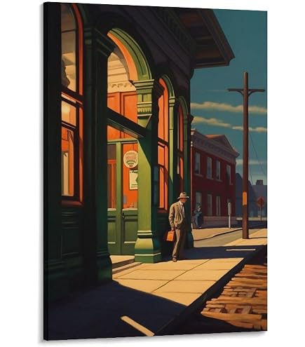 Amazon.com: New York : Edward Hopper : Circa 1944 : Fine Art Print