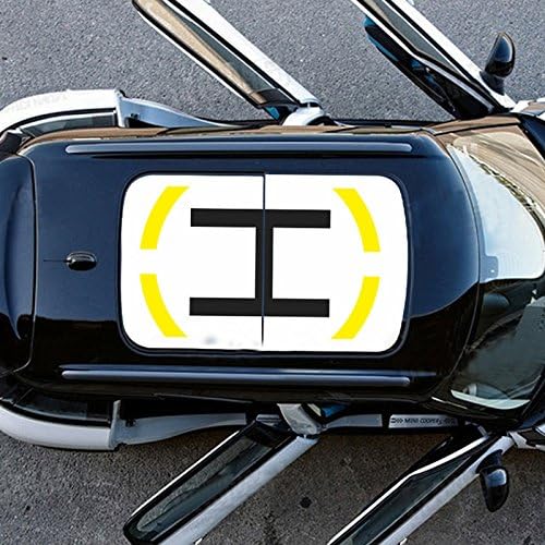 For Mini Cooper Roof Graphic Decal Perforated Vinyl Sticker Sunroof Accessories White H F54F55F56