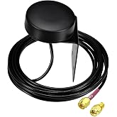 Superbat 4G LTE Antenna Outdoor Wall Mount Cellular Trail Camera Antenna | Waterproof for Verizon AT&amp;T T-Mobile Sprint 4G LTE Router Gateway Modem Trail Camera