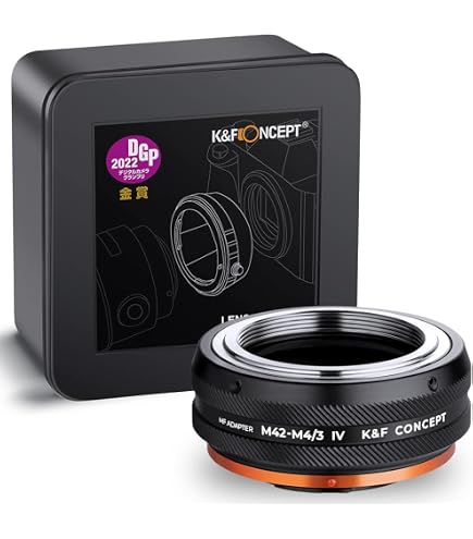 Amazon.com : K&F Concept Manual Lens Mount Adapter Compatible for