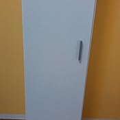 Armadio Multiuso 13Casa Kawai A1 - 37x37x180cm Bianco Melamina - Foto 4