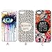 Because Cats Animal Cat Cartoon Retro Vintage Funny Patterned Hard Back Case Cover Skin For Apple iPhone 5/5S- White Rubber Soft Case Comes with stylus Pen for iPhone by INNOSUB