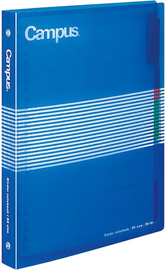 Kokuyo Campus Slide Binder B526 Rings Blue [Office Product